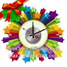 Adhesive wall clock 10cm clock dial for home decoration