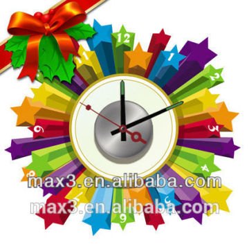 Adhesive wall clock 10cm clock dial for home decoration