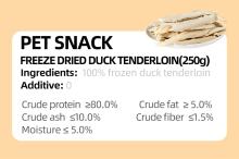 OEM ODM freeze-dried pet food product