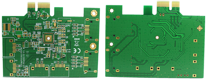 2 Layer Gold Finger Immersion Gold PCB 2 Layer Gold Finger Immersion Gold PCB