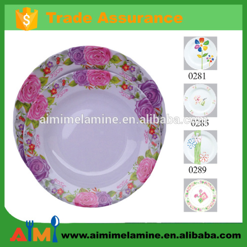 Cheap plastic charger plates wholesale for wedding party