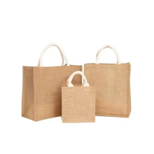 Eco-Friendly Laminated Jute Shopping Bags & Premium Linen Tote Bags