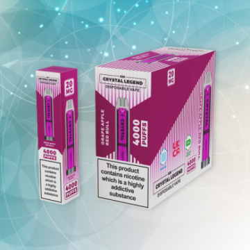 Custom LOGO Crystal 4000 Vape Bar
