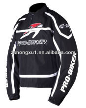 Black protective motorbike racing Jacket JK-05 (Black,Red,Blue)