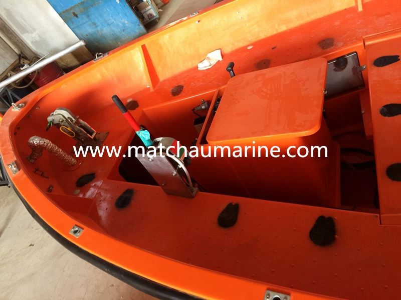 Fibreglass Open Type Solas Approved Life Boat