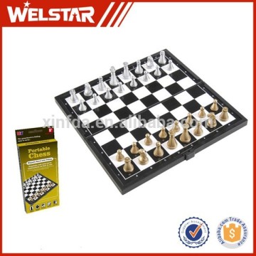 Cheap Plastic Folding Magnetic Chess Boards / Chess set / Chess game