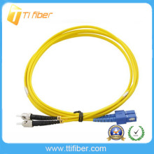 ST/PC-SC/PC SM Duplex Fiber Optic Patch Cord