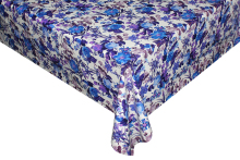Elegant Tablecloth with Non woven backing Linen