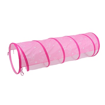 Portable Folding Polyester Toy Tunnel for Children's Play and Crawling Games