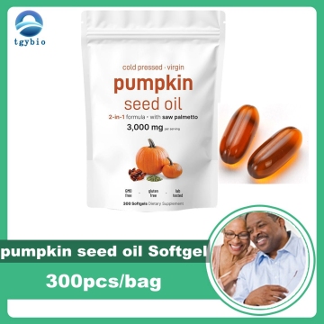 Natural Bulk Pumpkin Seed Extract Hair Growth Supplement Pumpkin Seed Oil Softgels
