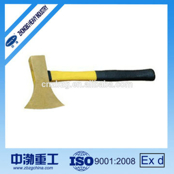 Aluminum & Beryllium Copper Alloy fireman axe, Non-Sparking Safety Tools