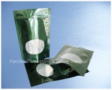 Oval Windowed Stand Up Pouch