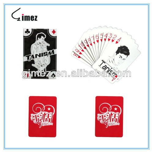 Advertising poker cards,custom design paper playing cards