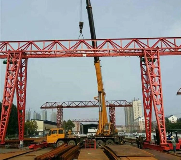 Mhh Trussed Electric Hoist Single Beam Girder Gantry Cranes