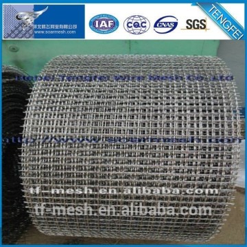 Wire screen with intercrimp mesh (HIGH MN STEEL WIRE & S.S WIRE ISO 9001)