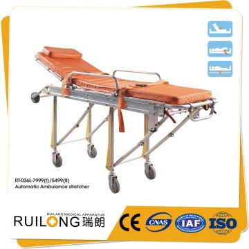 hospital medical adjustable ambulance stretcher