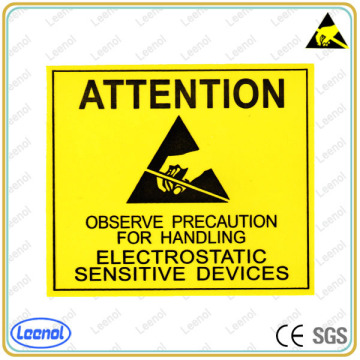 LN 7026A ESD Warning Label