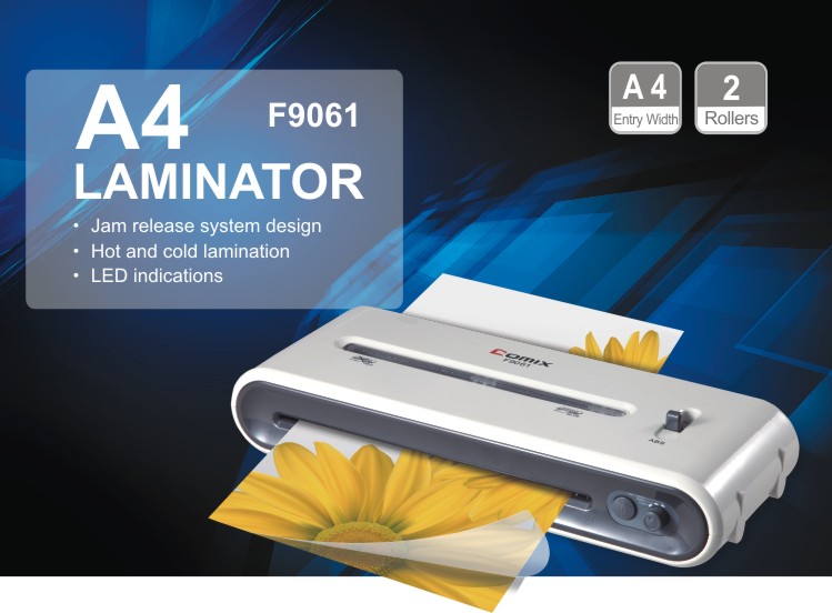 A4 300mm/min laminating speed 2 roller Paper Size and Cold Roll Laminator Type cold laminator