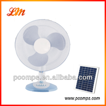 Solar DC Table Fan With Solar Panel