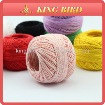 100% pearl cotton thread for crochet