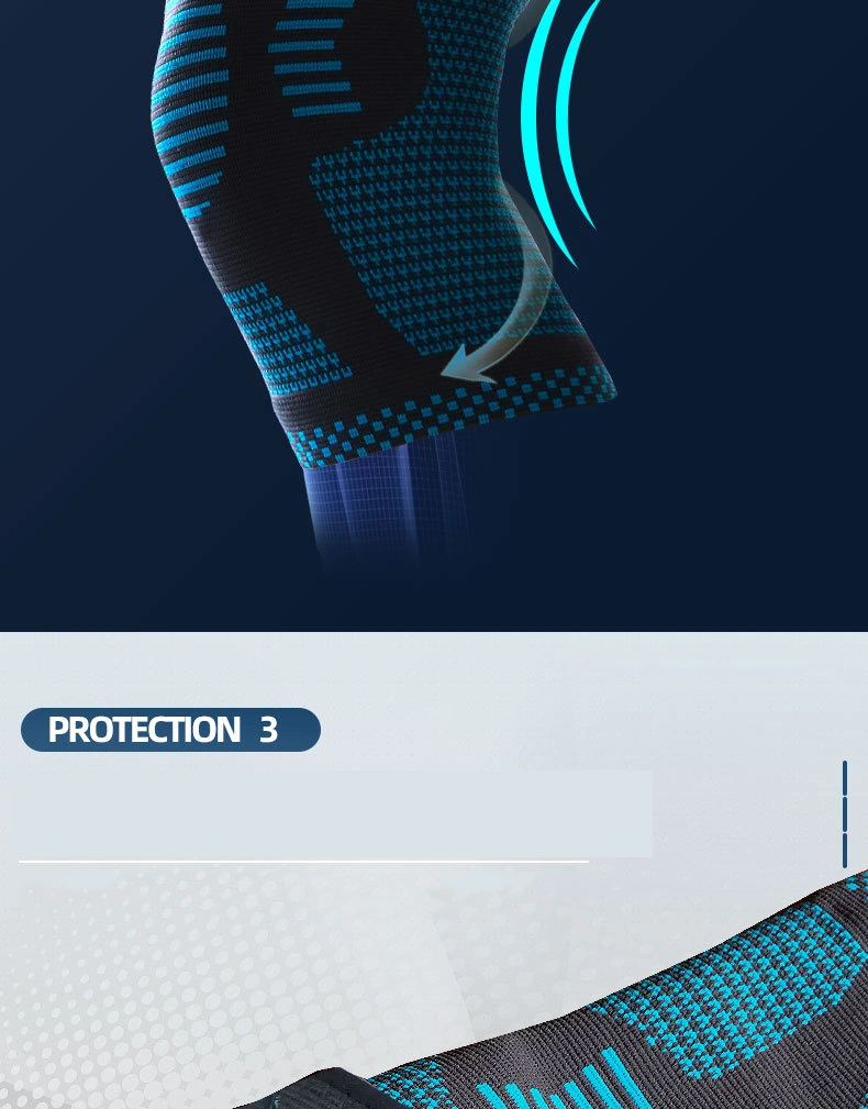 High Quality Sports Wear Protector Anti Slip Fitness Knee Pad