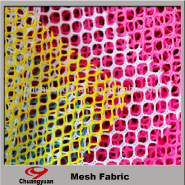 mesh bag fabric/air mesh bag fabric/mesh bag brushed polyester lining fabric