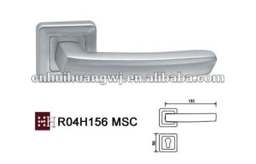 R04H156 MSC, satin rosette door handle