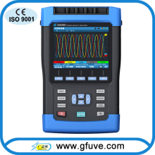 Power quality trouble-shooting device GFUVE E6000 with CE Handheld Power Quality Analyzer