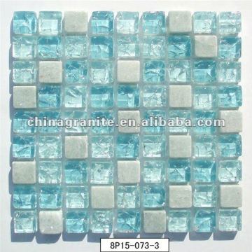 crystal glass mosiac