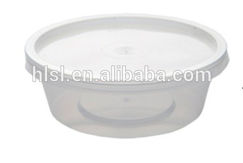 IML plastic disposable takeaway food biscuit container
