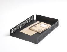 Wire Metal Punch Office Organizer-Document Tray