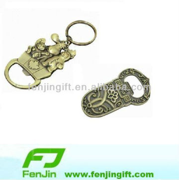 custom metal fancy bottle opener