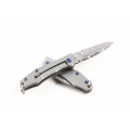 Damascus Steel Folding Pocket Knife