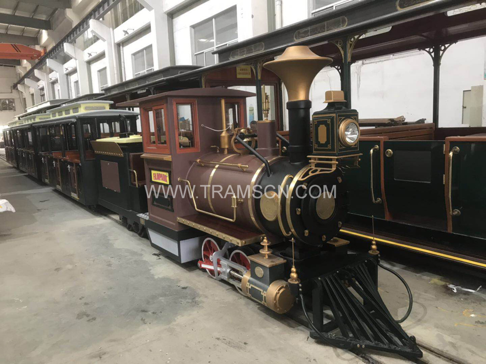 Rail Trains brown colours in workshop shows