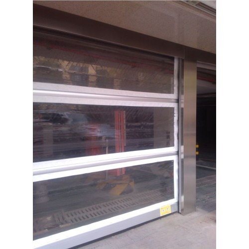 Baixo preço PVC Roll Up Door Porte Rapide