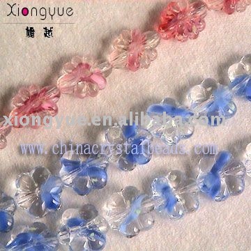 Pressed Crystal Glass Beads For Jewelry Findings