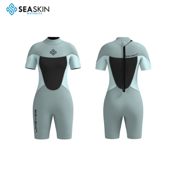 Seaskin 3mm neoprene eco eco shorty wetsuit สำหรับผู้หญิง