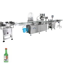 Hennessy Liquor Branding Machine Line: Filling, Capping, and Labeling