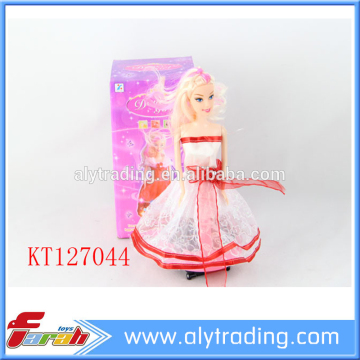 2016 Top selling B/O baby dancing doll with sing for wholesale