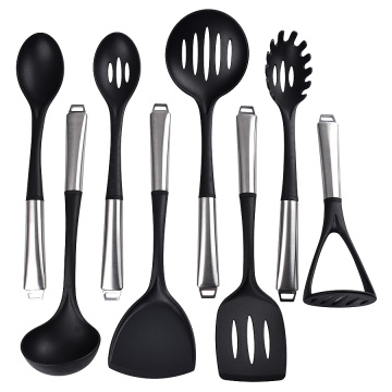 New stainless steel kitchen tools nylon cooking utensils