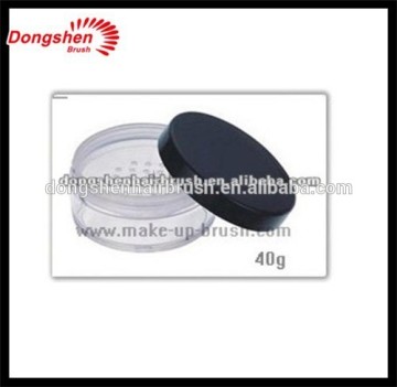 Plastic mineral cosmetic jar lipstick+container