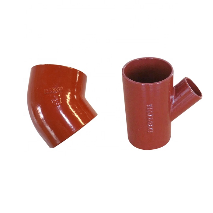 ISO6594/EN877 CAST Iron Hubless Pipe Fittings