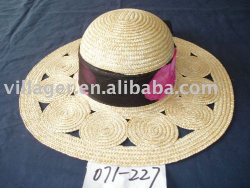 women hat,big brim hat, wheat straw hat