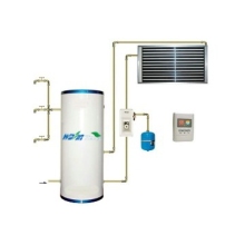 split hot water heating system