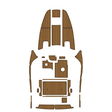 1997 Bayliner 2855 Teak Floor Pad Mat