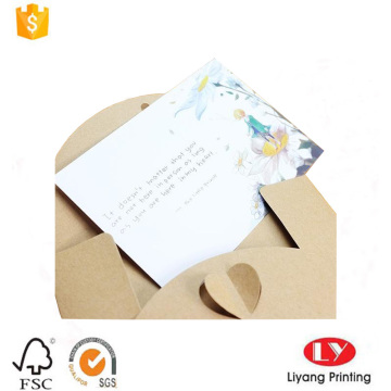 Wedding party invitation card packaging paper envelope
