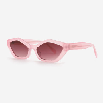 Elegant Cat Eye Acetate Women's Sunglasses 23A8091