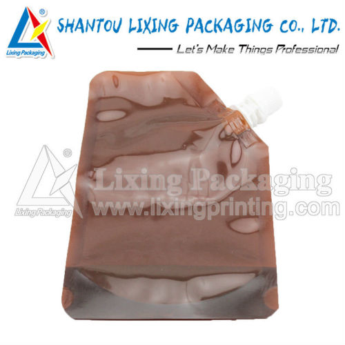 LIXING PACKAGING 1 Liter washing up powder stand up spout pouch bag