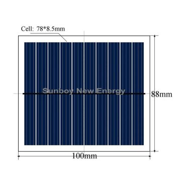 5V 200mA Solar Cell 100*88mm