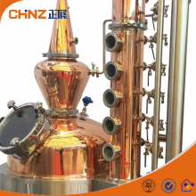 Price 1000L Copper alambic de alcohol ethanol distillation equipment